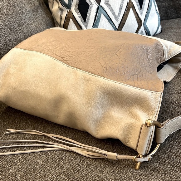 Kelsi Dagger Taupe Hobo Leather Bag
 Calf Leather Hobo Bag - Picture 7 of 15